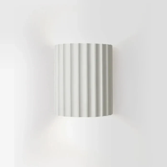 Moderne Harz-Wandlampe - Stilvolles Design | Warmes Licht