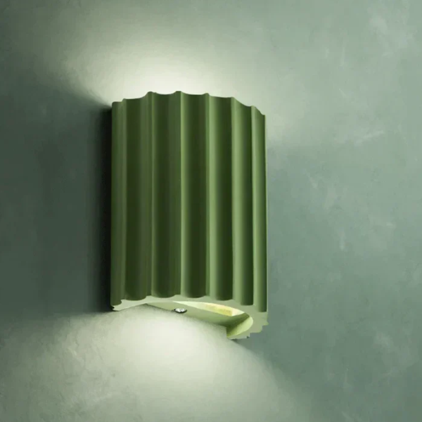 Moderne Harz-Wandlampe - Stilvolles Design | Warmes Licht