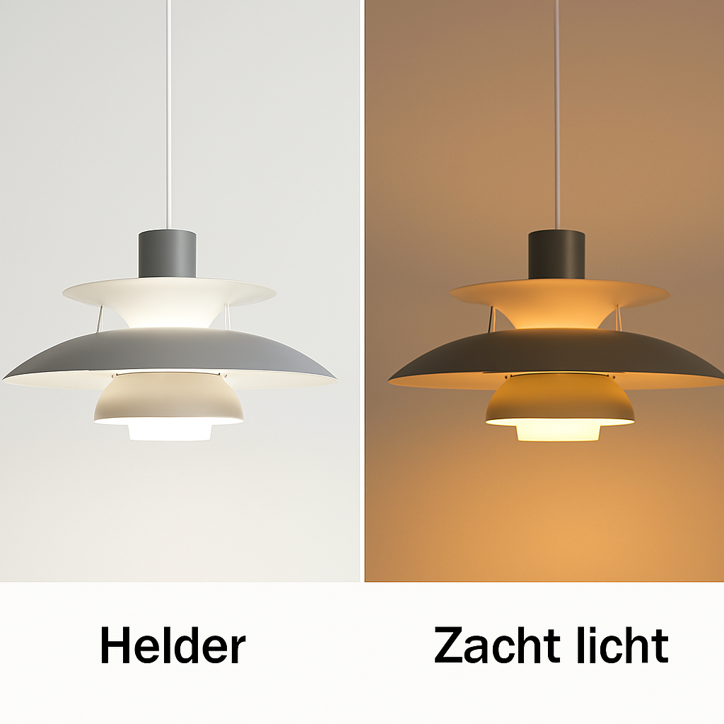 Runde LED Deckenlampe mit Dimmer – Modernes Design