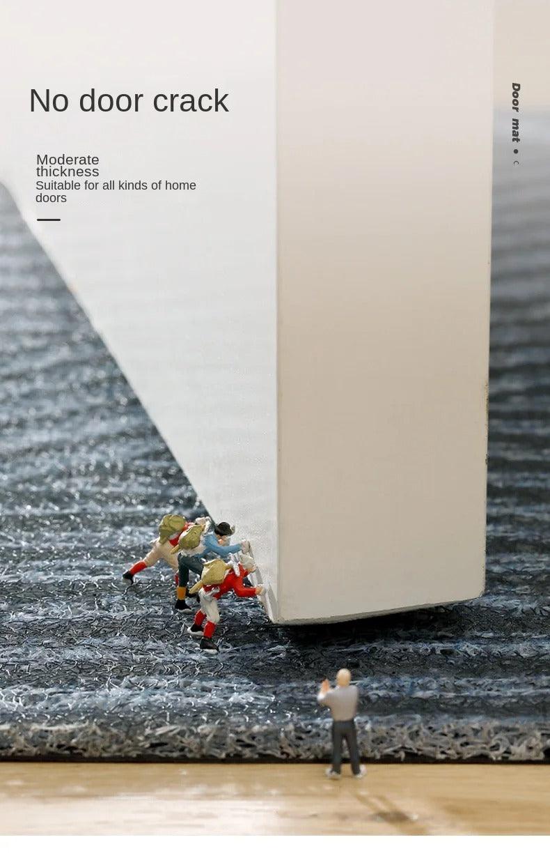 Rutschfeste PVC-Fußmatte - Moderne Eingangsmatte