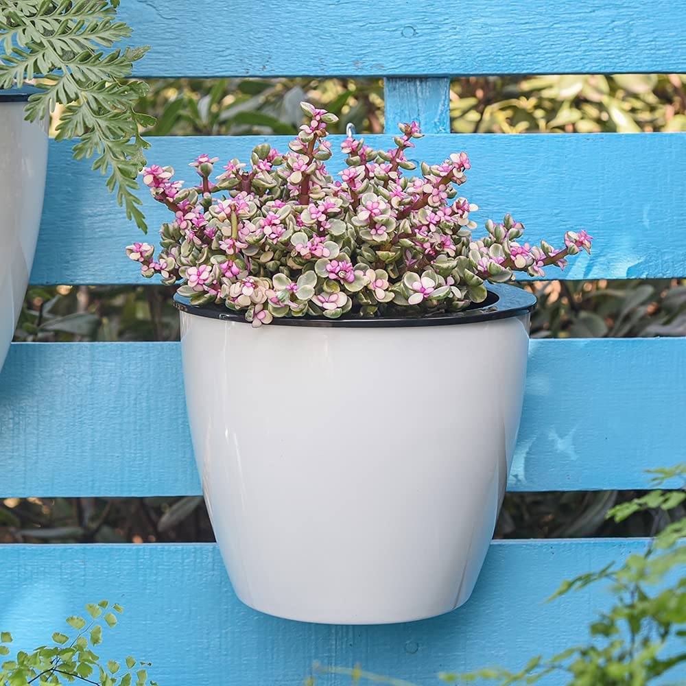 Selbstbewässernder Hängepflanztopf - Moderner Wandblumentopf