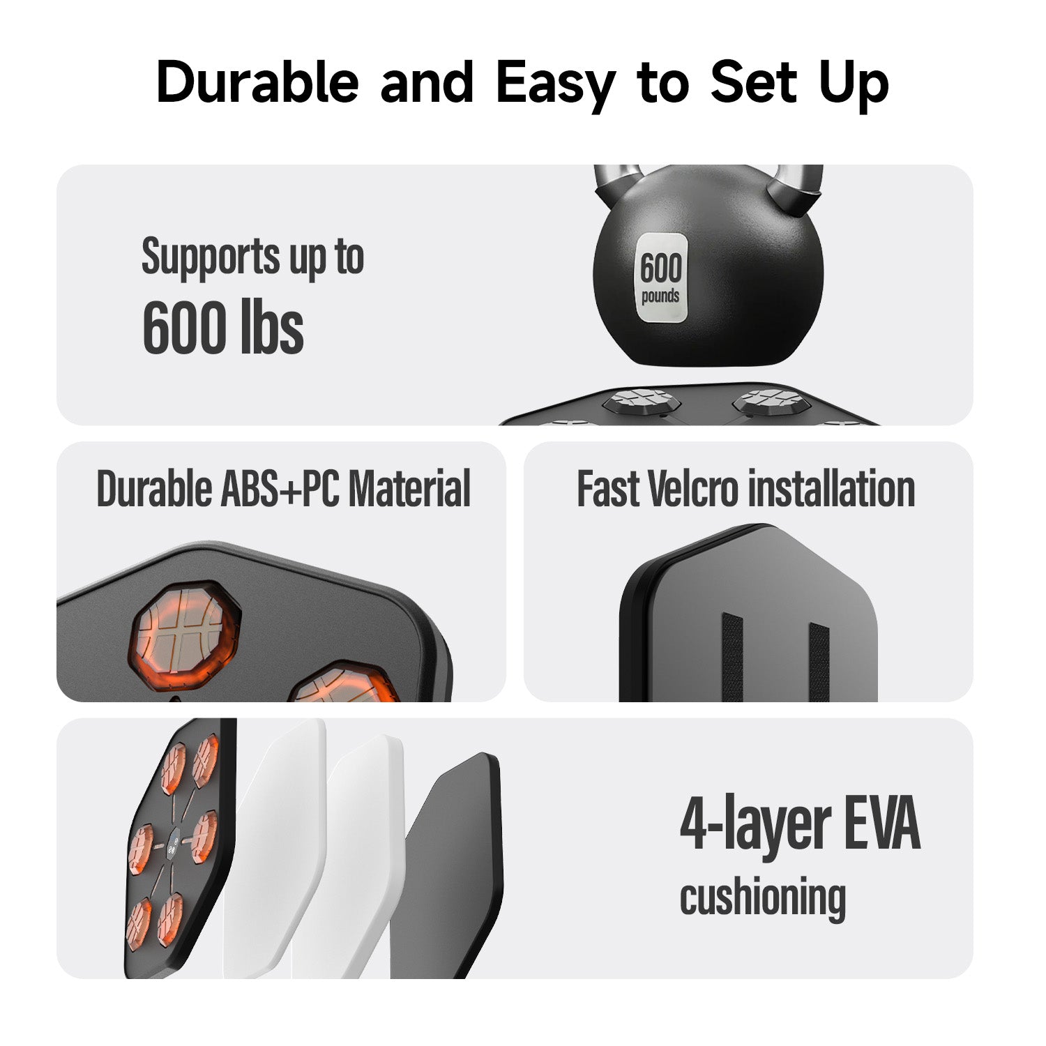 Tragbare Musik-Boxmaschine mit Bluetooth – Stressabbau & Vielfältige Trainingsmodi für Fitness