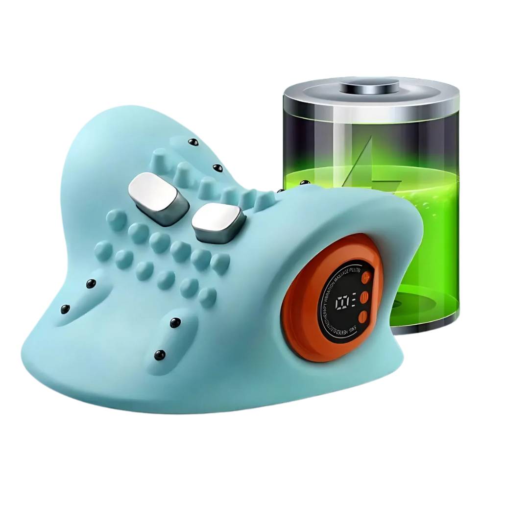 EMS Nackenmassagegerät – Schmerzlinderung – Wohltuende Wärme