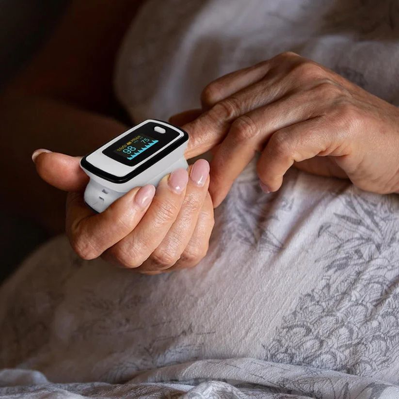 Hochpräziser Nicht-Invasiver Fingerpulsoximeter