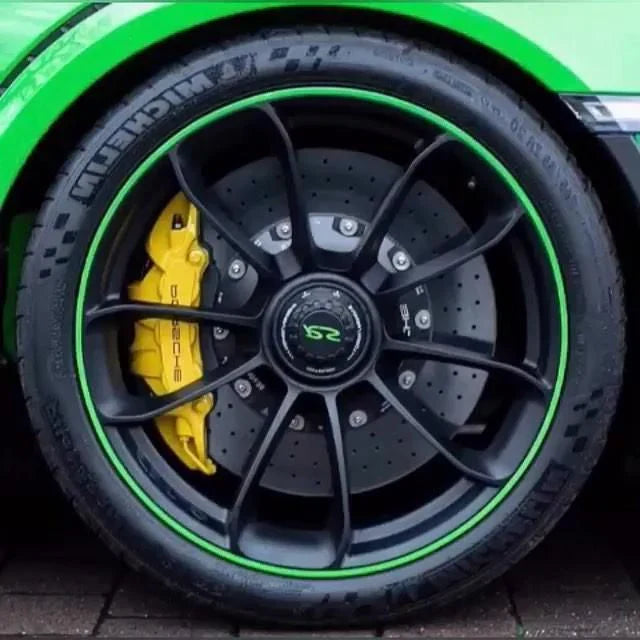 Radfelgen Schutz | Hohe Haftung, Einfache Installation & Bordsteinschaber Prävention für Auffällige Automobilfelgen
