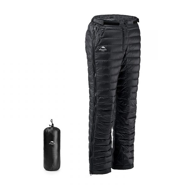 Premium Outdoor Thermal Gansdaunenhose – Wasserdichte & Winddichte Winterhose für Wandern, Camping & Skifahren
