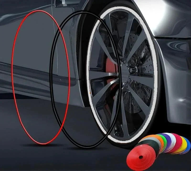 Radfelgen Schutz | Hohe Haftung, Einfache Installation & Bordsteinschaber Prävention für Auffällige Automobilfelgen