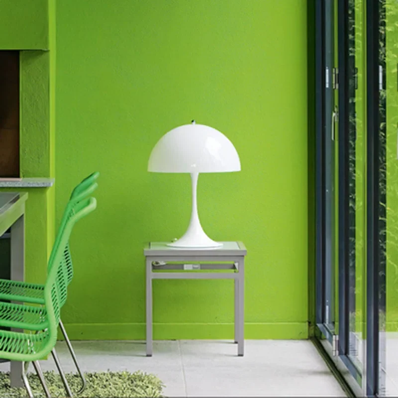 Retro Dänische Tischlampe/ Stehlampe - Ikonisches Pilzdesign für moderne Räume