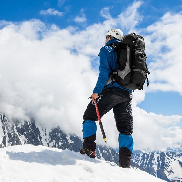 Premium Outdoor Thermal Gansdaunenhose – Wasserdichte & Winddichte Winterhose für Wandern, Camping & Skifahren