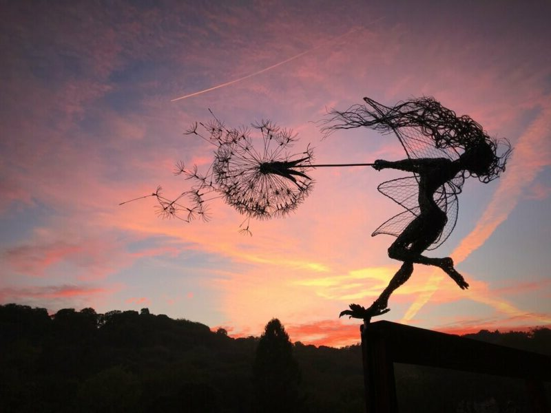 Perfekte Wunderland Garten Dekoration - Die frechen Geister tanzen