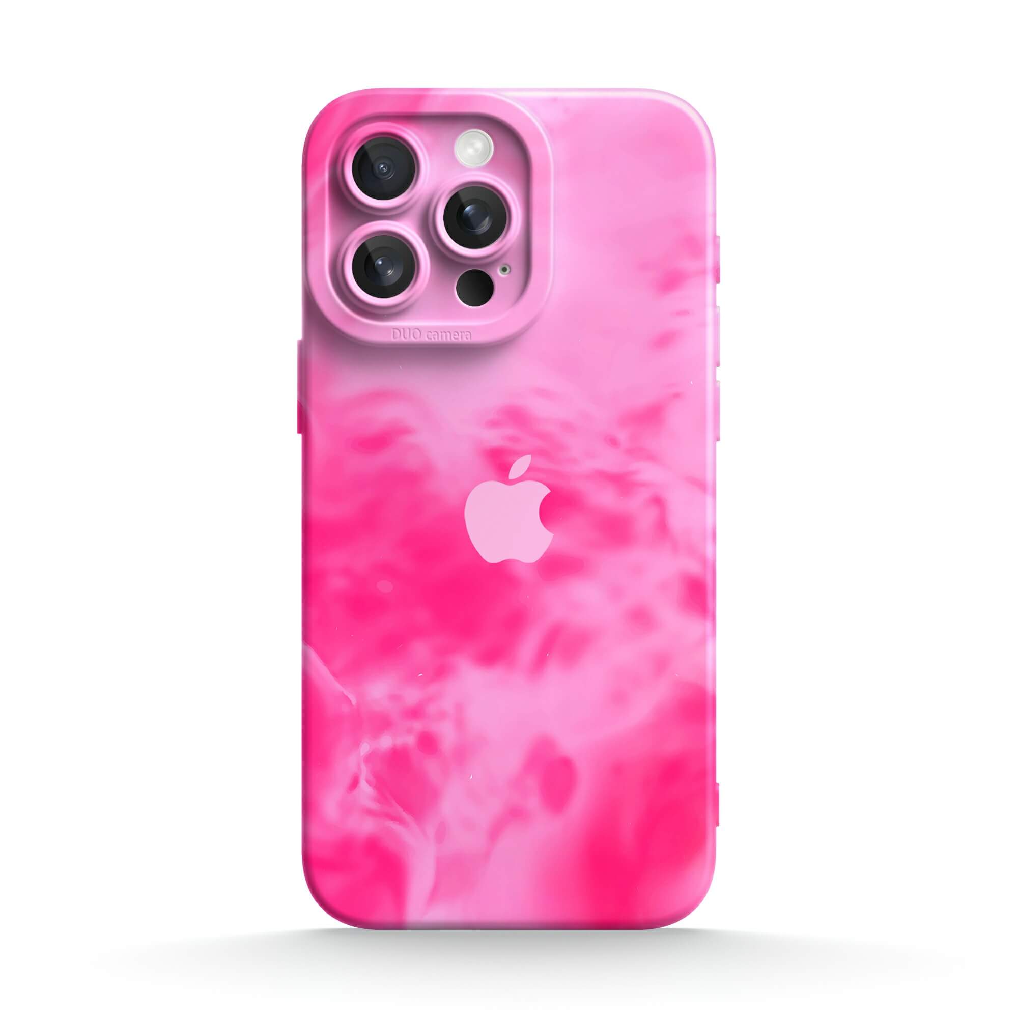 Rosa Lava | Stoßfeste Hülle für iPhone-Serie