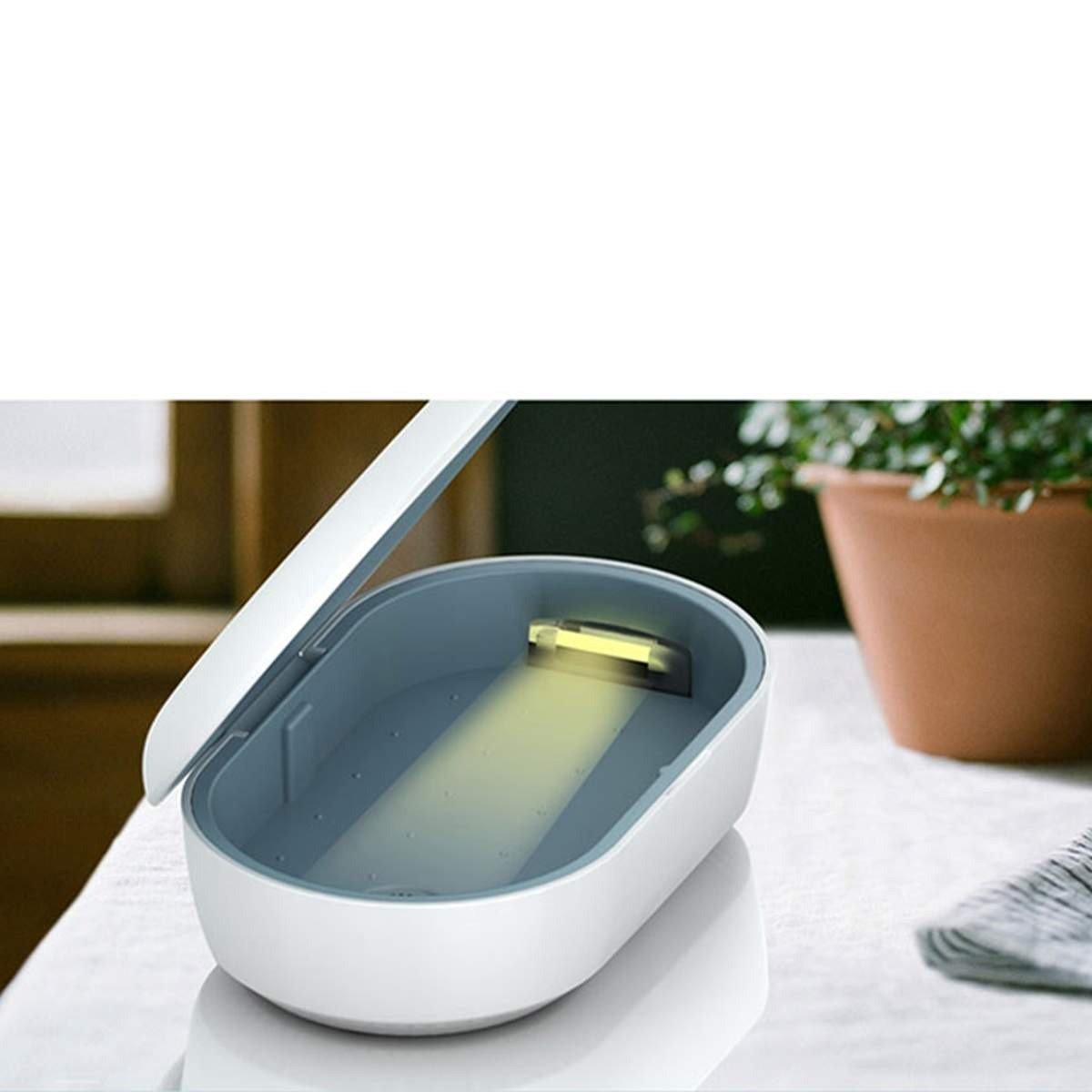 Tragbarer UV-Sterilisator 99,99 % keimtötend – kompakt & sicher für Handy, Maske, Zahnbürste, Spielzeug