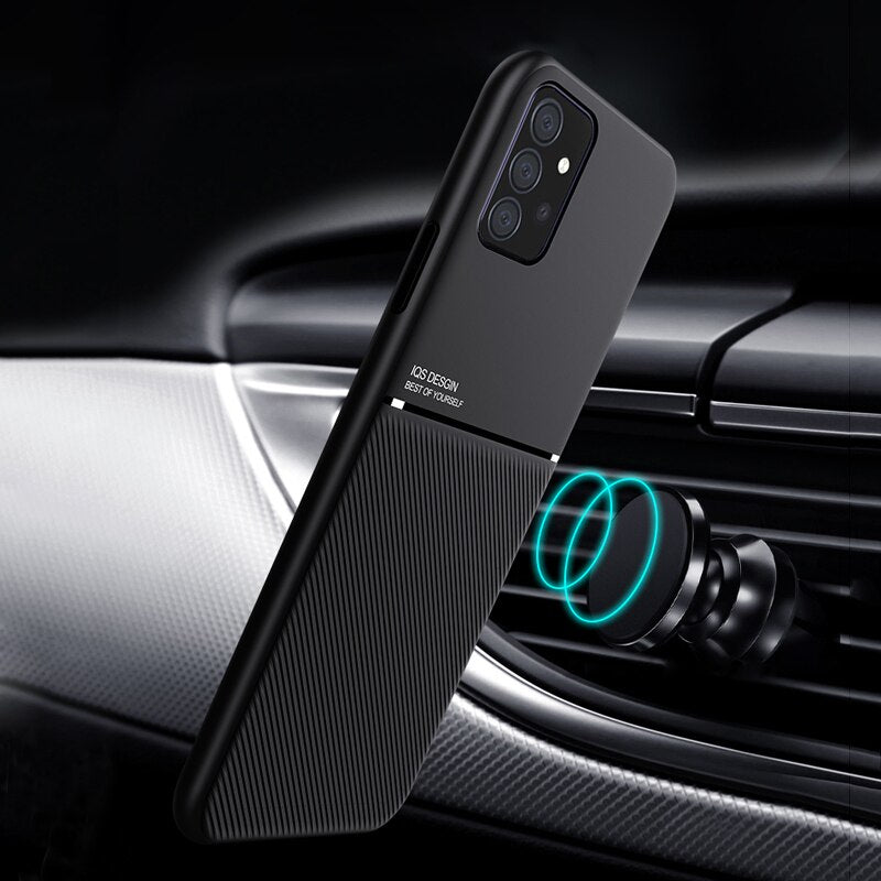 Luxus Leder Magnetische Hülle