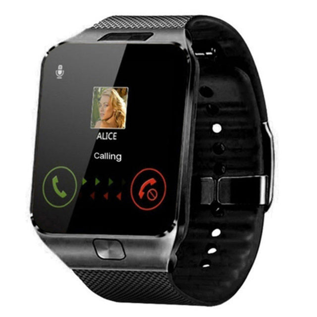 Smartwatch mit SIM-Karten-Unterstützung – Bluetooth-Fitness-Tracker, Touchscreen, Kamera & Mehrsprachigkeit