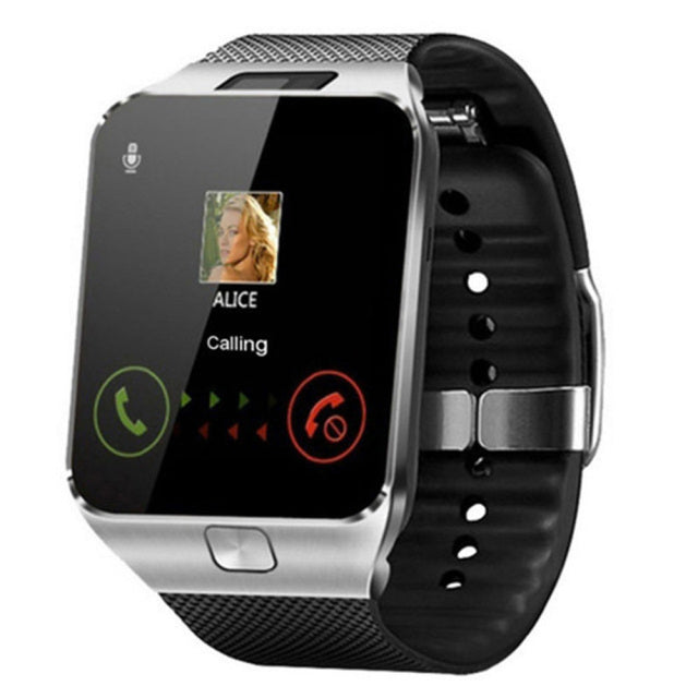 Smartwatch mit SIM-Karten-Unterstützung – Bluetooth-Fitness-Tracker, Touchscreen, Kamera & Mehrsprachigkeit
