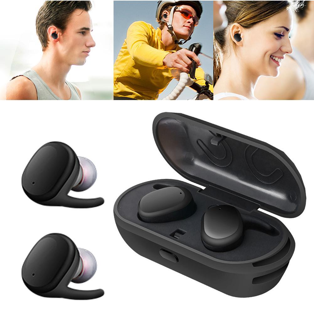 Wasserdichte Mini In-Ear Bluetooth Kopfhörer – Kabellos, Sportgeeignet, Magnetisch, Touch-Bedienung