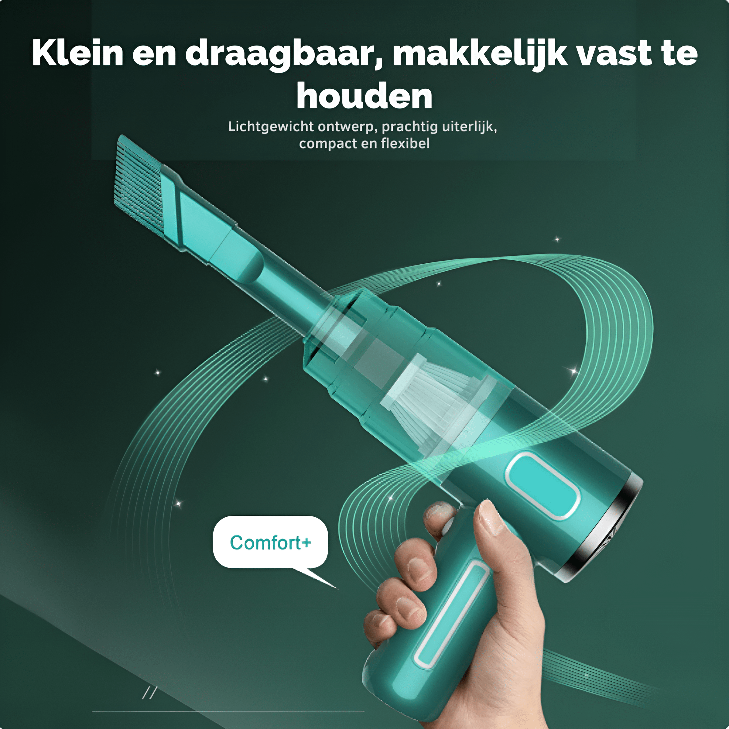 PowerCleaner – Kabelloser Auto-Staubsauger
