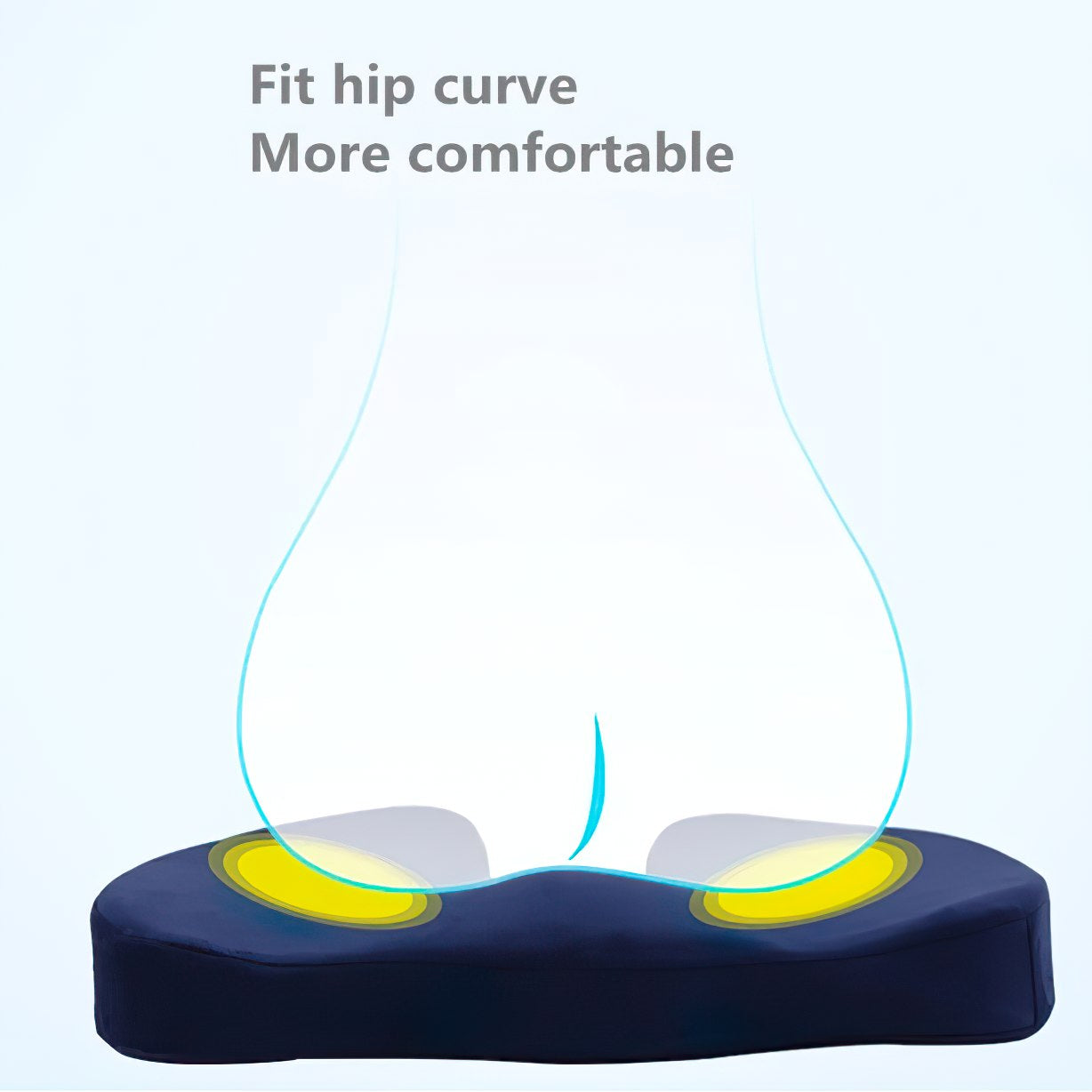 Ergonomisches und Druckentlastendes Sitzkissen