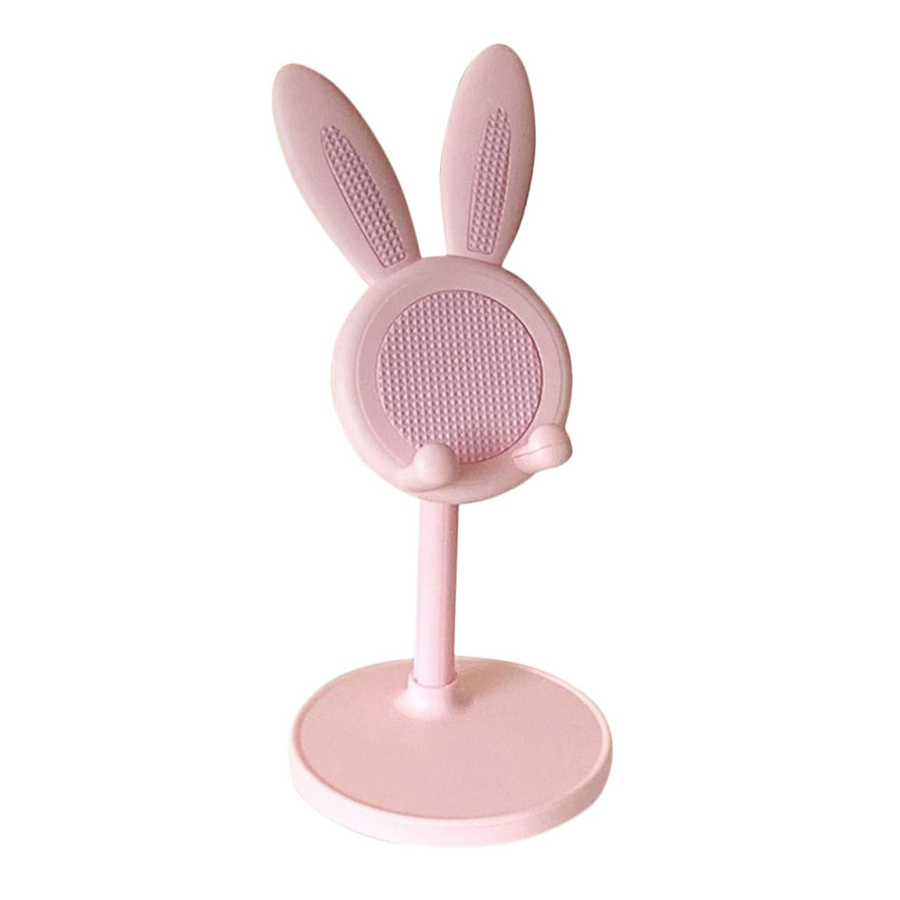 Rabbit Telefonhalter – Verstellbarer und erhöhter Desktop-Ständer für Selfies, Videoanrufe und faulen Gebrauch zu Hause