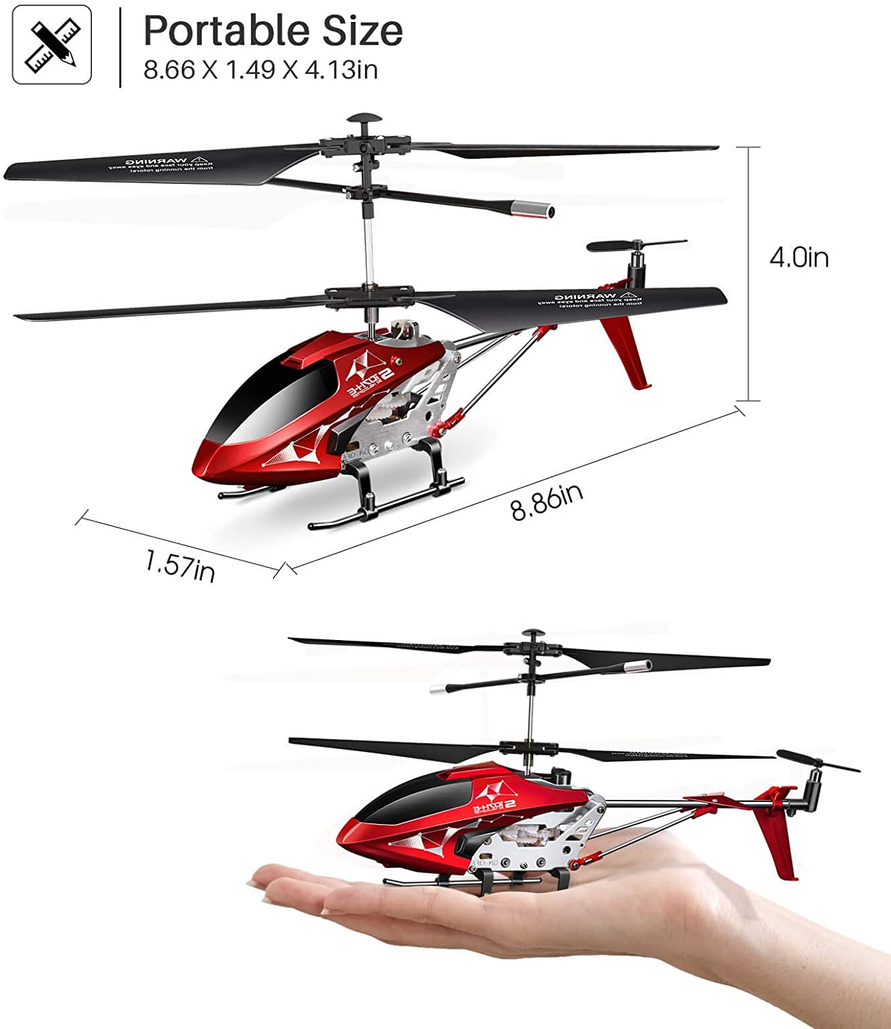 Hubschrauber  - Höhenhaltetechnologie | Kinderfreundlich