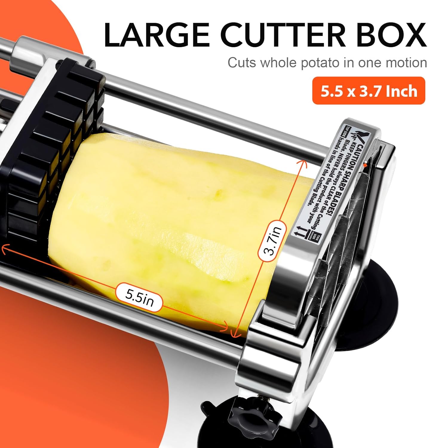 Premium-Pommes-Schneider - Vielseitiger Gemüse-Schneider