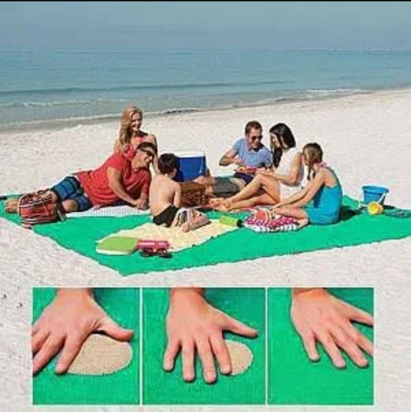 Sandfreies Strandtuch - 200x200 Strandartikel