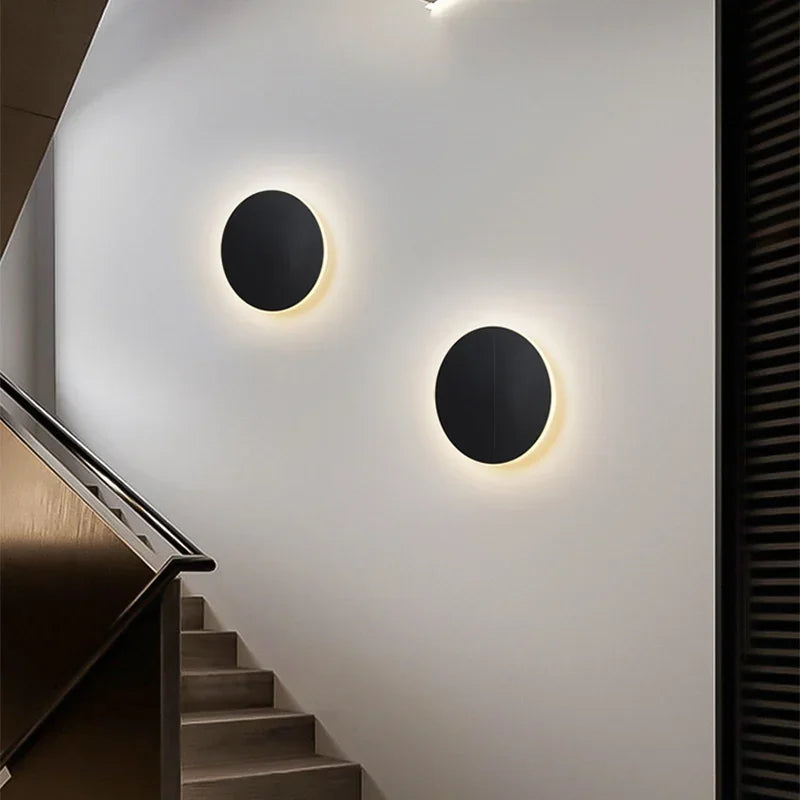 Runde LED-Wandleuchte - SleekeSphere | Modern & Eleganz