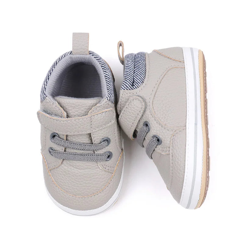 Rutschfeste Babyschuhe - Weiche Sohle & Klettverschluss