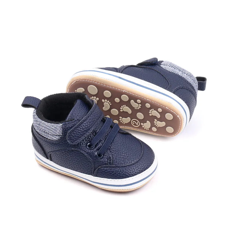 Rutschfeste Babyschuhe - Weiche Sohle & Klettverschluss