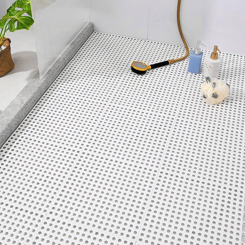 Rutschfeste Duschmatte GripDrop - Sicher & Modern - Grau/Weiß