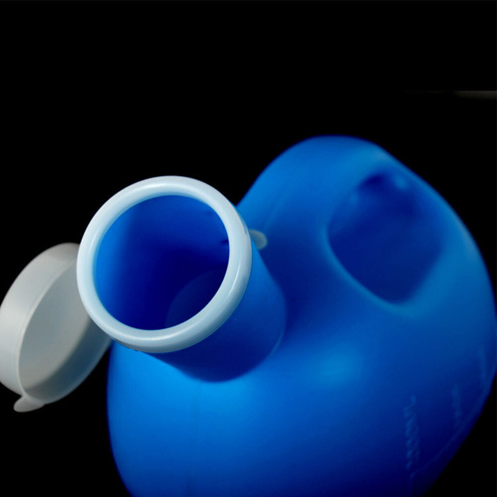 Tragbarer Urinbehälter 2000ML Auslaufsicher für Männer & Frauen, Reise-WC fürCamping und Krankenhaus