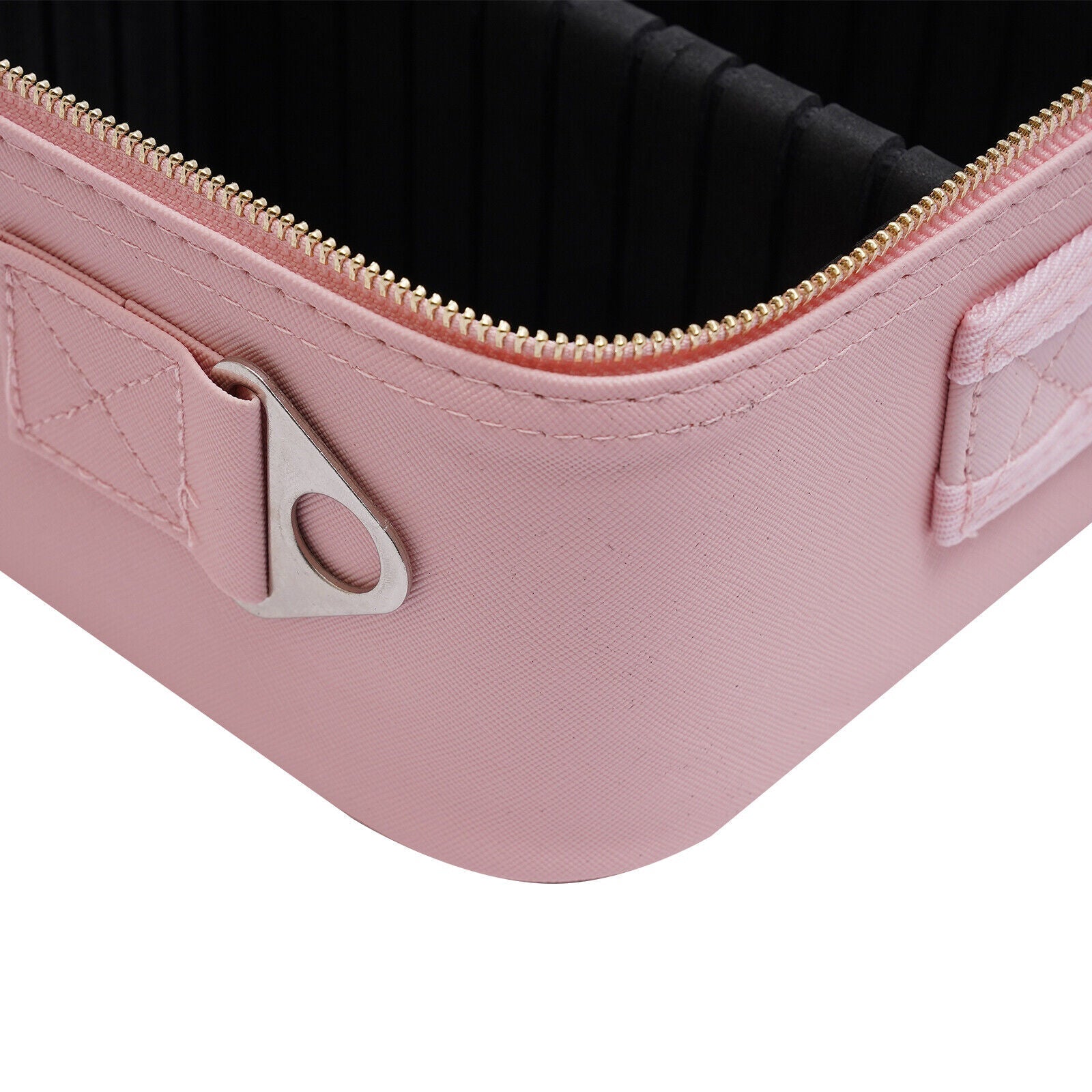 Portables Reise-Make-up-Etui mit LED-Spiegel & einstellbarem Licht