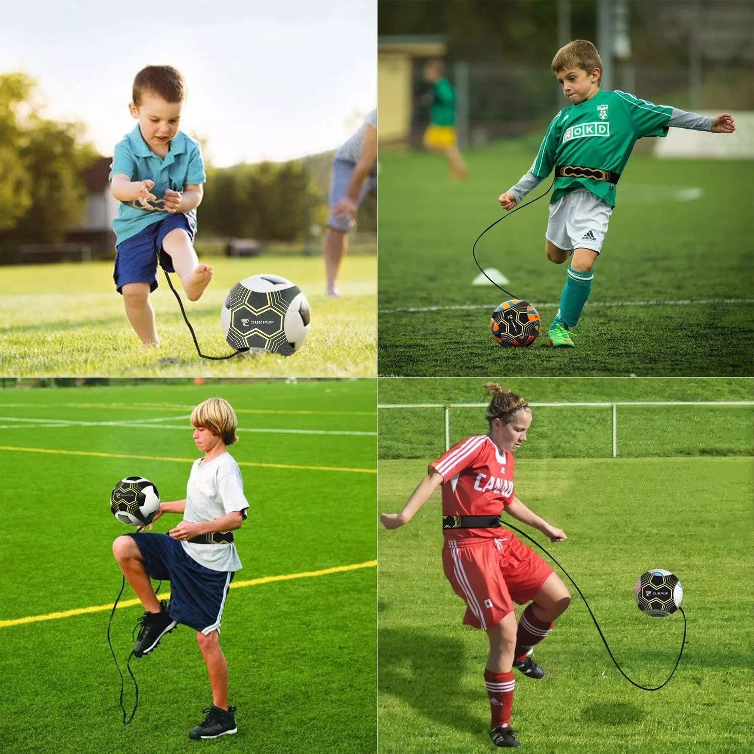 Fußballtraining Elastischer Gürtel