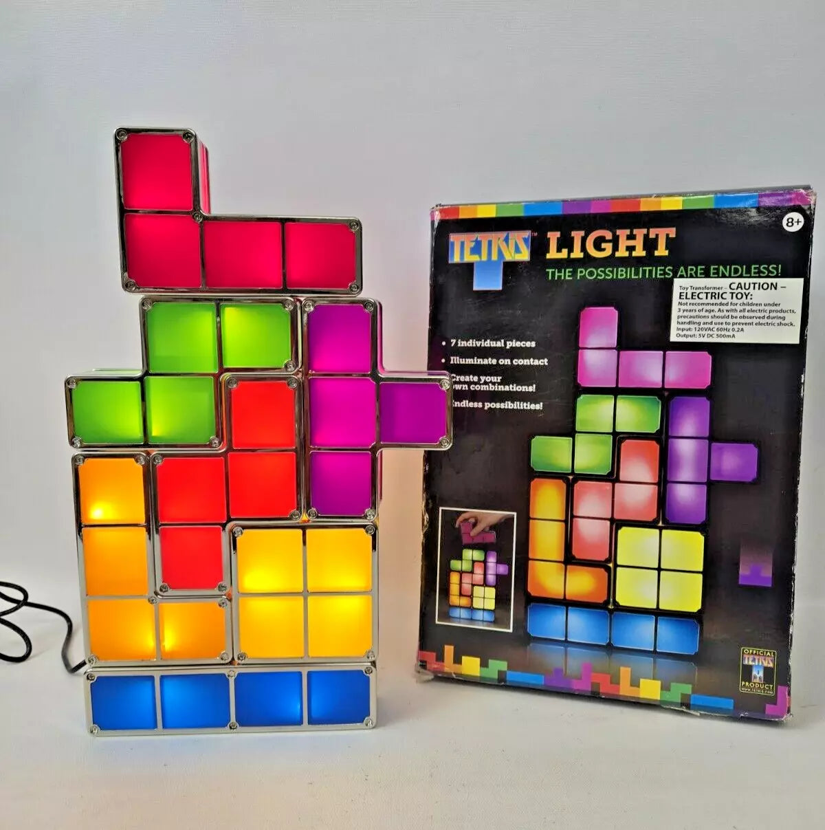Tetris stapelbare LED Nachtlicht