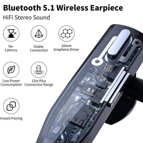 ClFortschrittlicher Bluetooth 5.1 Geräuschunterdrückung Headset
