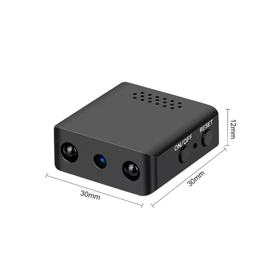 Kompakte Micro HD Videokamera mit Audio und Nachtsicht