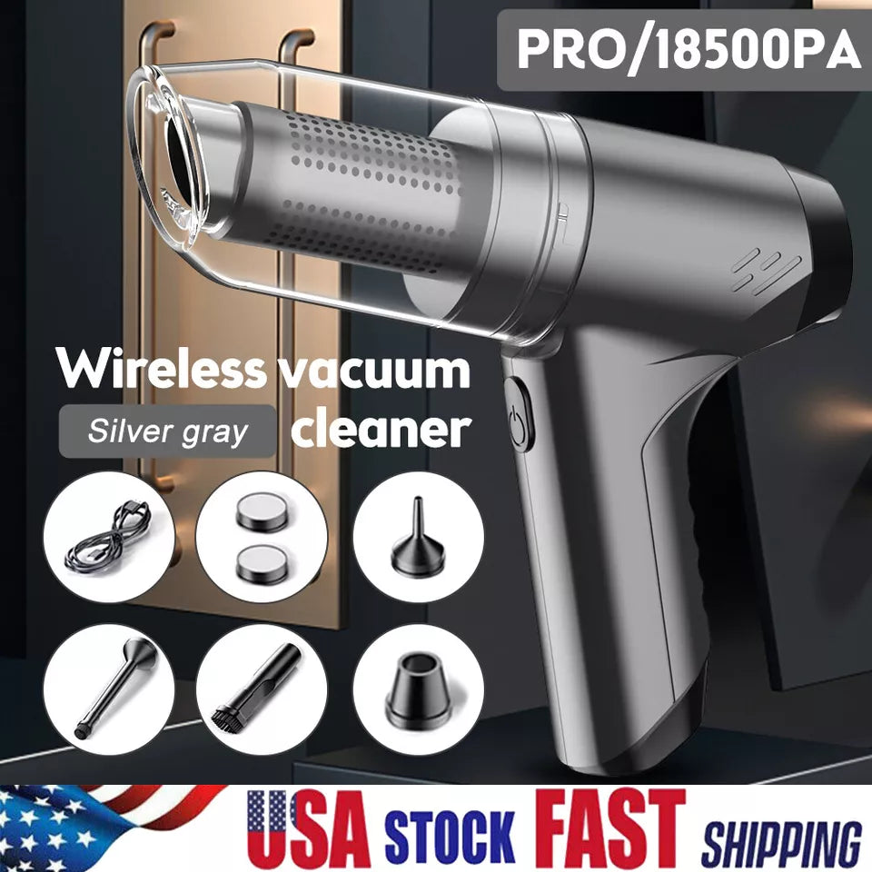 Kabelloser Staubsauger - 3 in 1 Tragbarer Handstaubsauger für Tastaturreinigung, im Freien und für Tierhaare