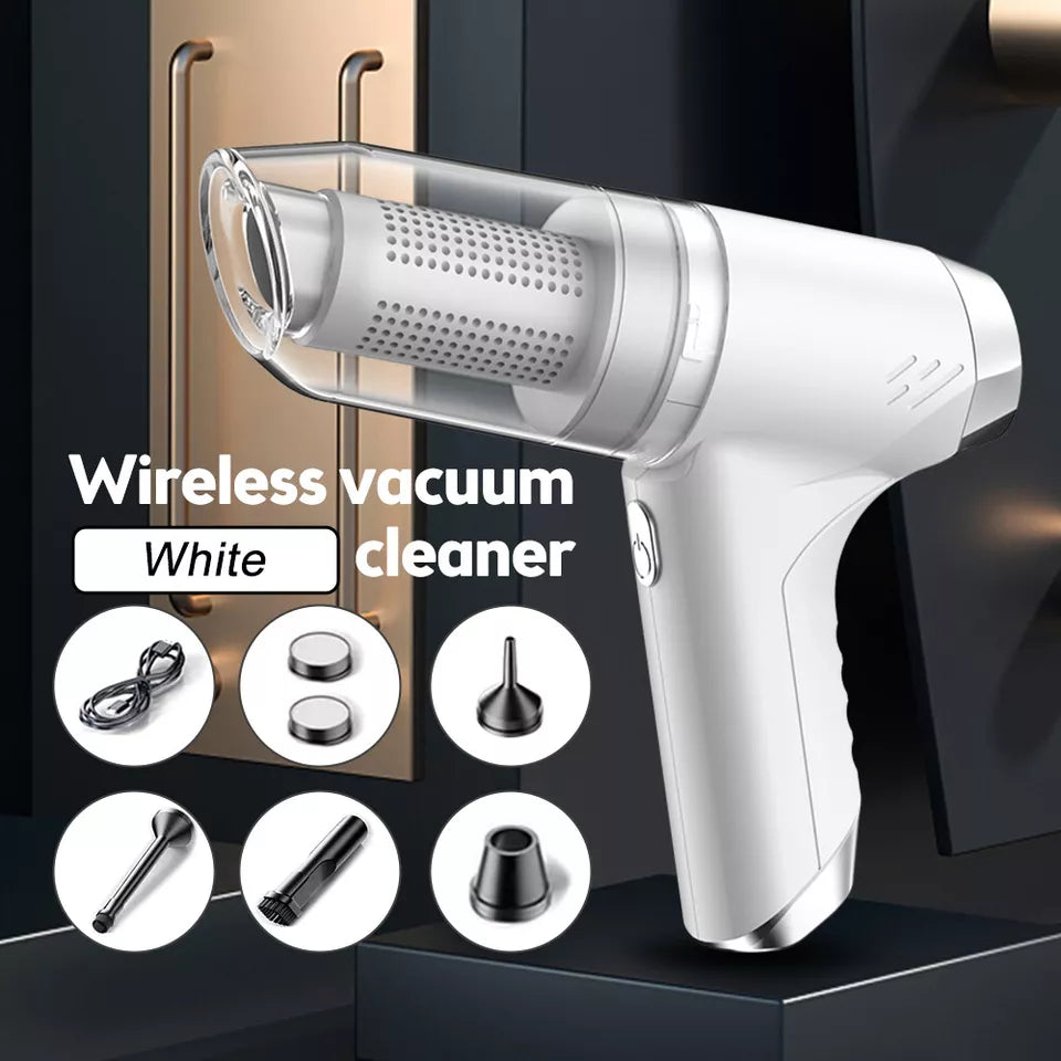 Kabelloser Staubsauger - 3 in 1 Tragbarer Handstaubsauger für Tastaturreinigung, im Freien und für Tierhaare