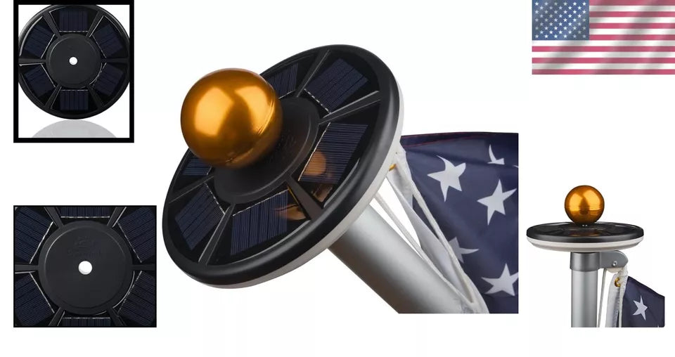 Solar Top Disk Flag Licht