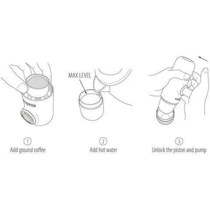 Tragbarer Kaffeeautomat