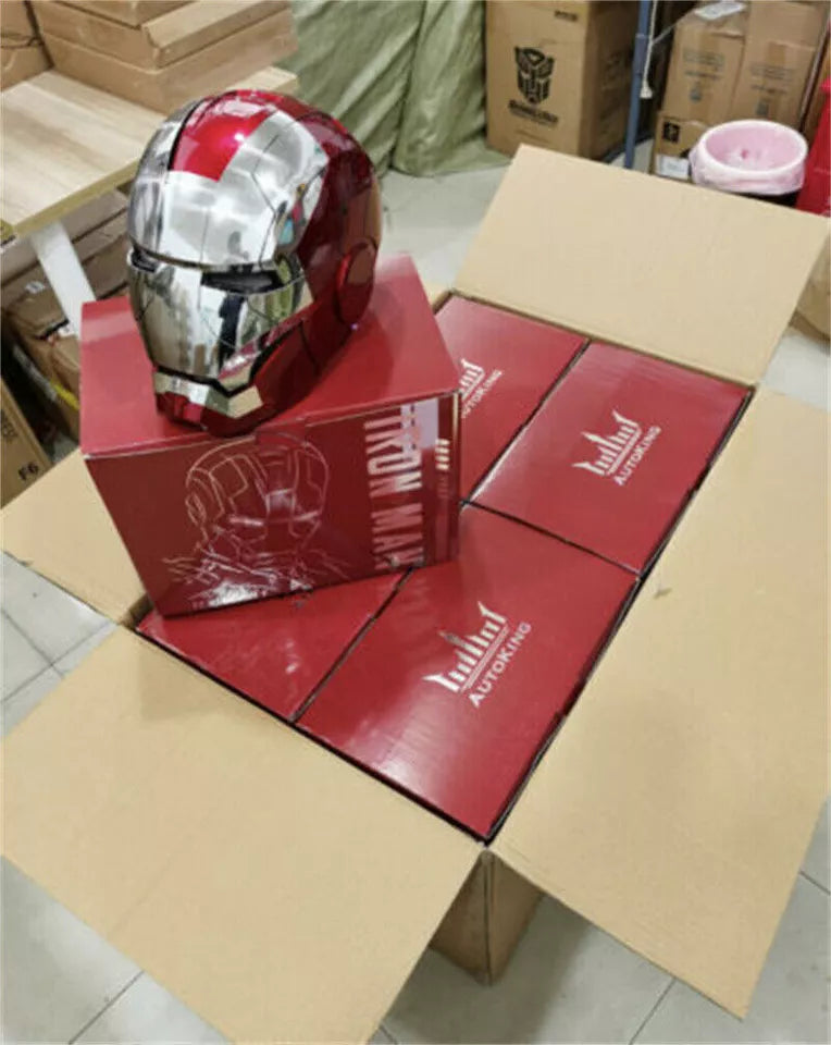 Sprachgesteuertes Iron Man-Helm