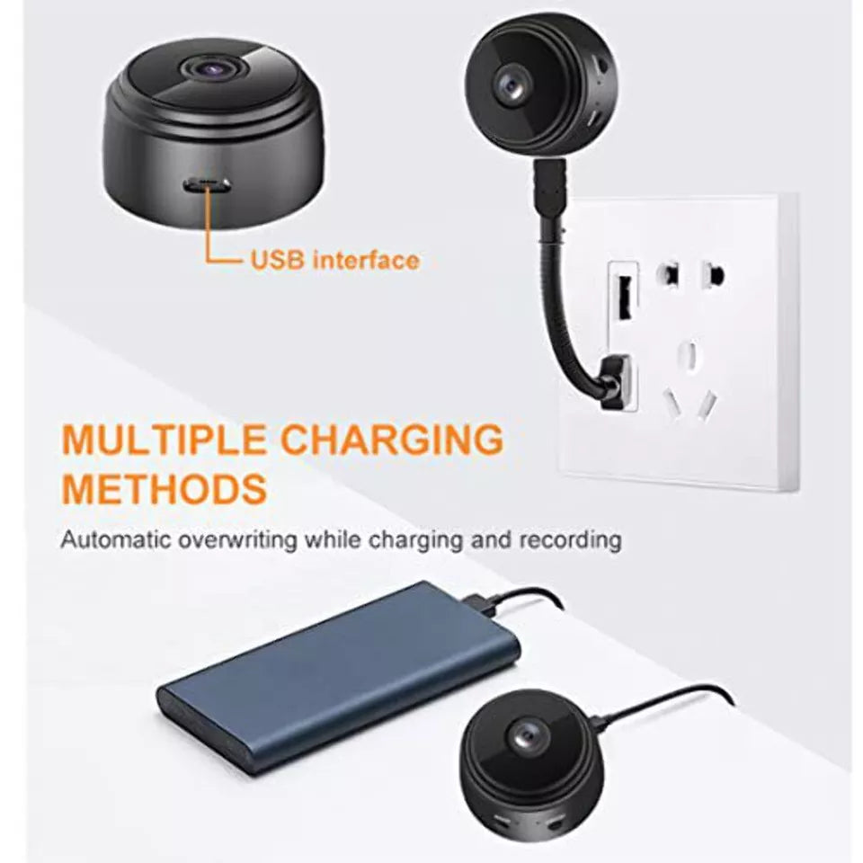 Mini WIFI Kamera mit Smartphone-App und Nachtsicht