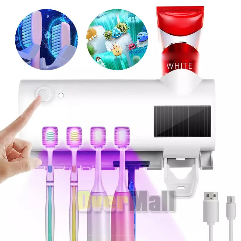 UV-Zahnbürstensterilisator Halter – Kompaktes hygienisches Zahnbürsten-UV-Gerät