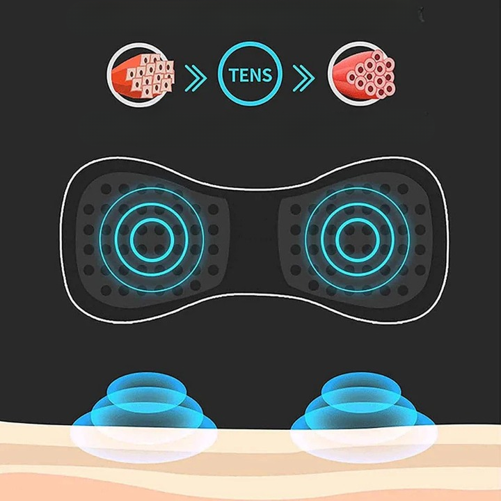 Tragbares elektrisches EMS-Mini-Nacken- und Körpermassagegerät