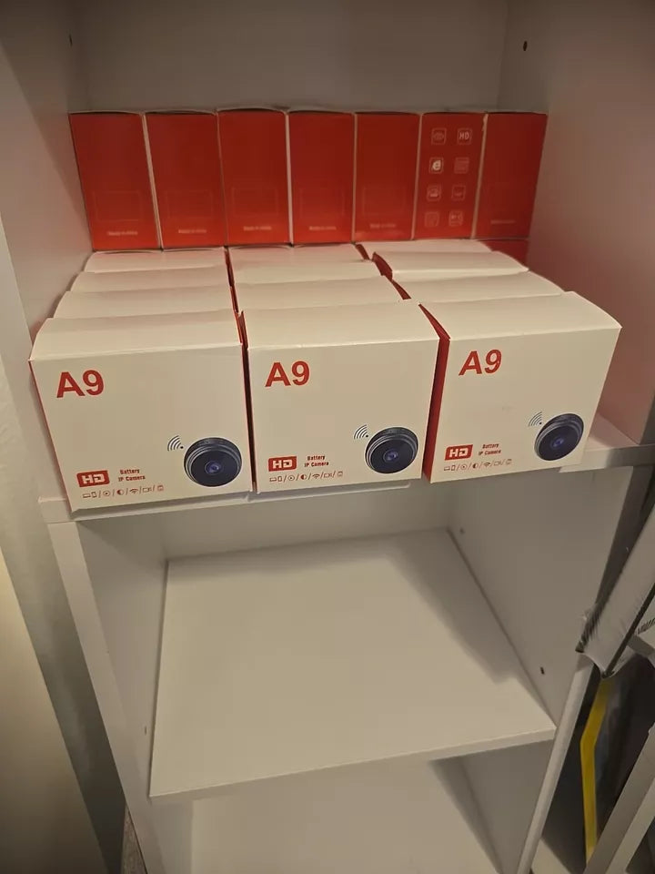 Kompakte Magnet Mini Kamera A9: Tragbare 1080p WiFi Überwachung – Ideal für diskrete Überwachung
