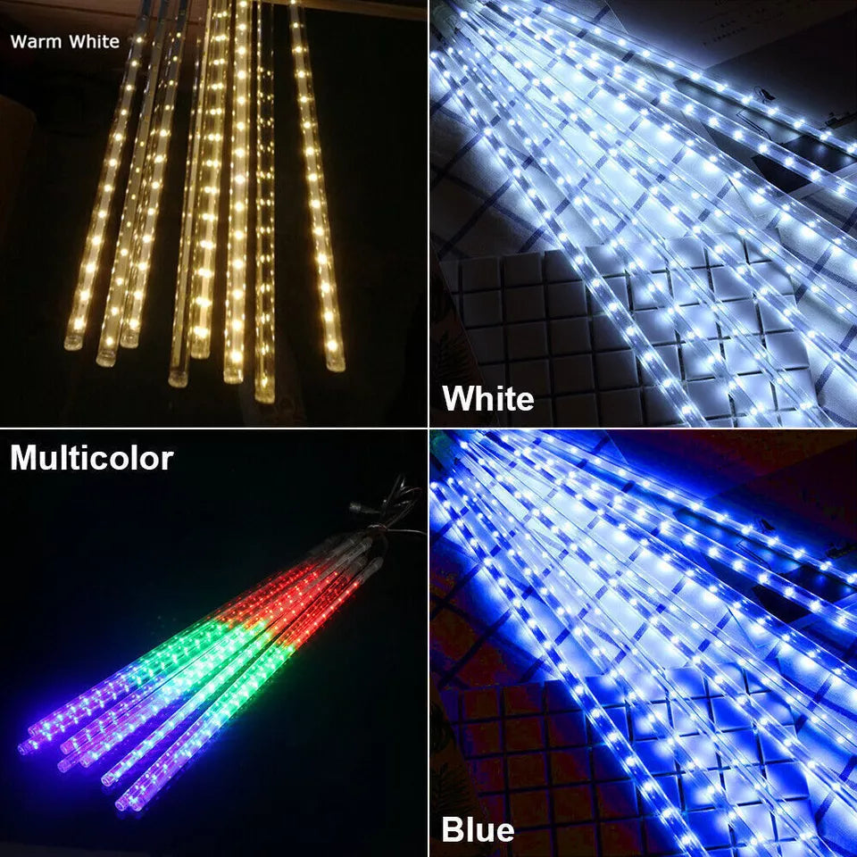 LED Meteor Shower Lichter