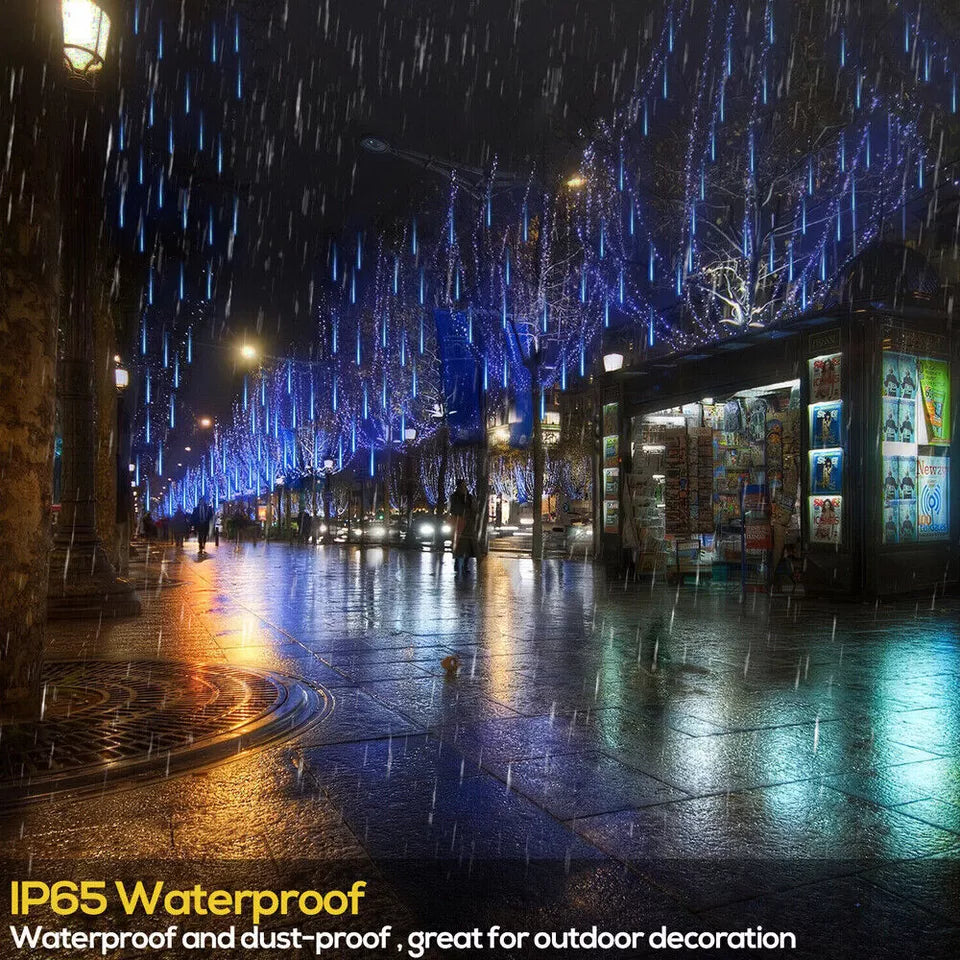 LED Meteor Shower Lichter