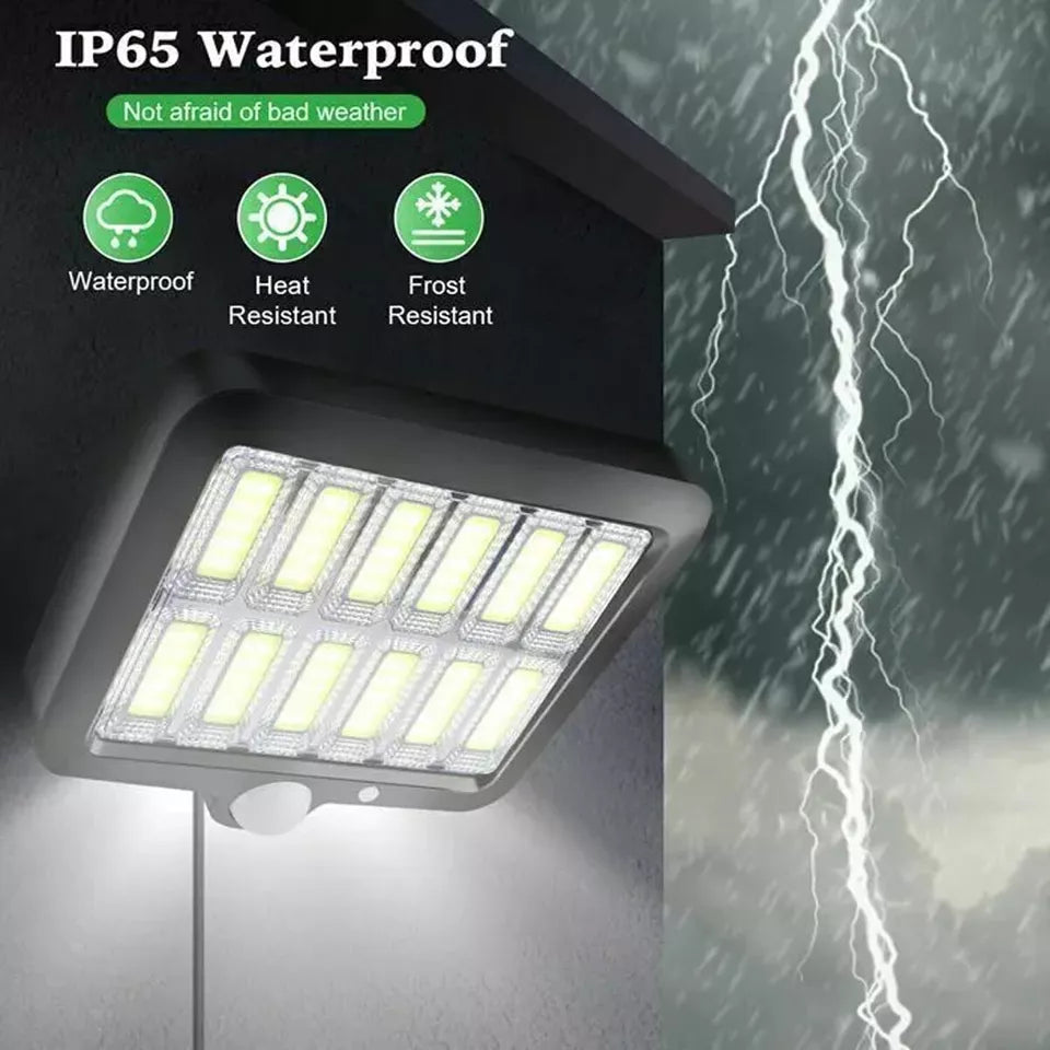120 LED Solarbetriebene Wandmontierte Lampe