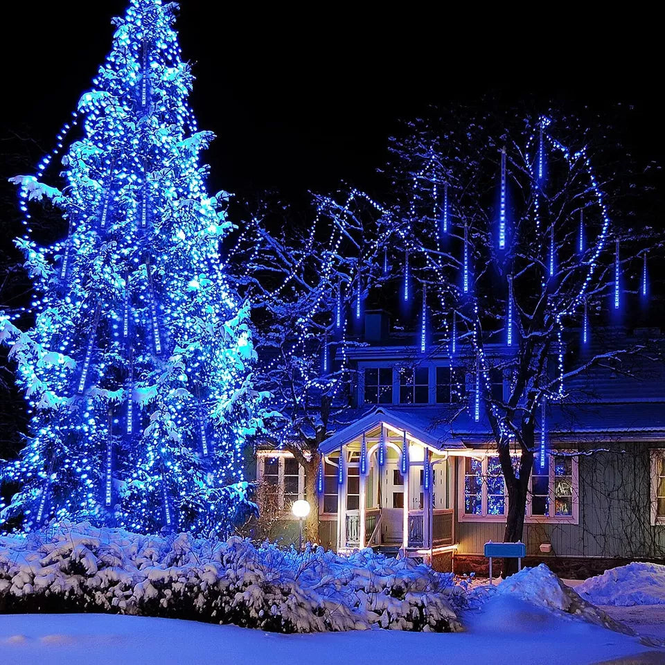 LED Meteor Shower Lichter