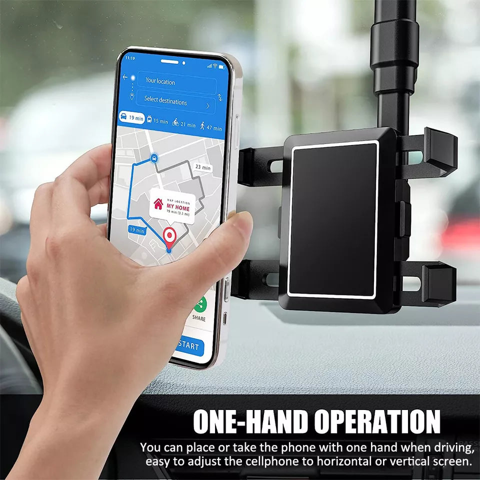 Universeller Handyhalter für Auto – Rückspiegelmontage